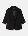 Meg Short Blazer - Black
