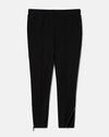 Moro Pintuck Pocket Ponte Pants - Black