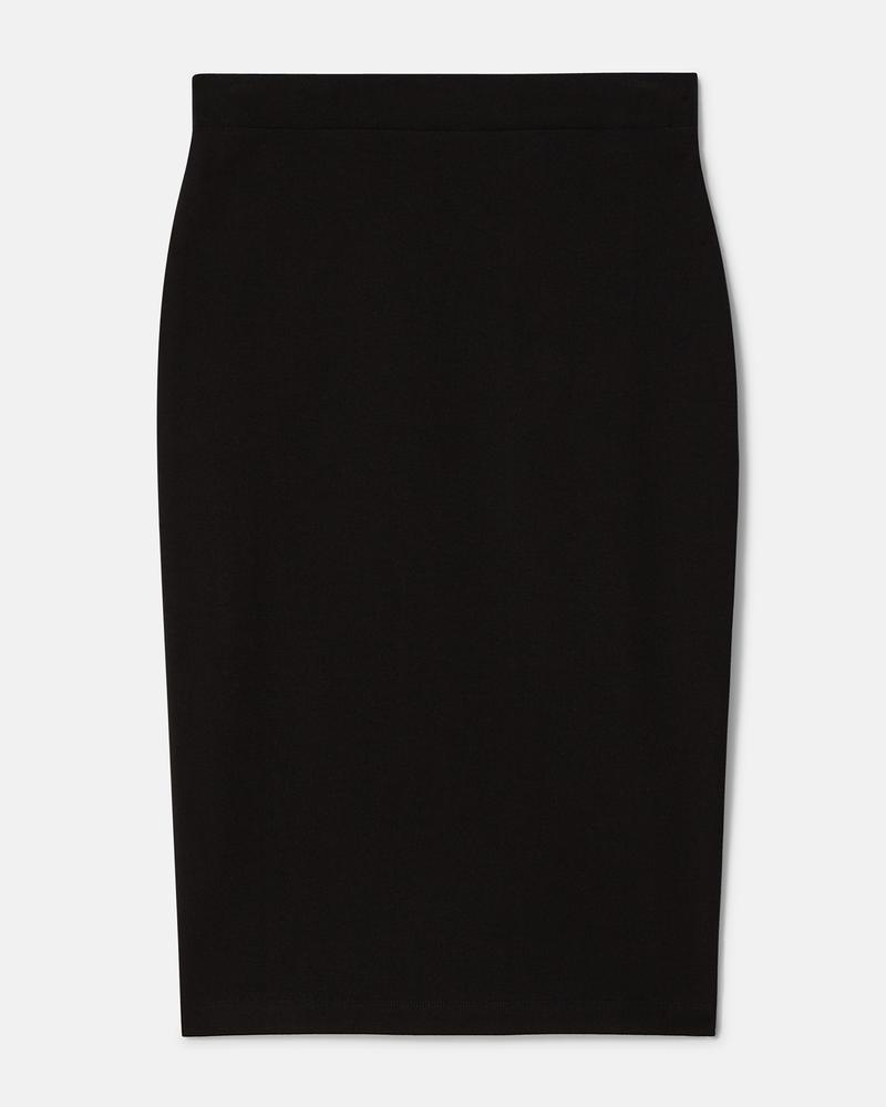 Petite Danube Heavyweight Jersey Skirt - Black