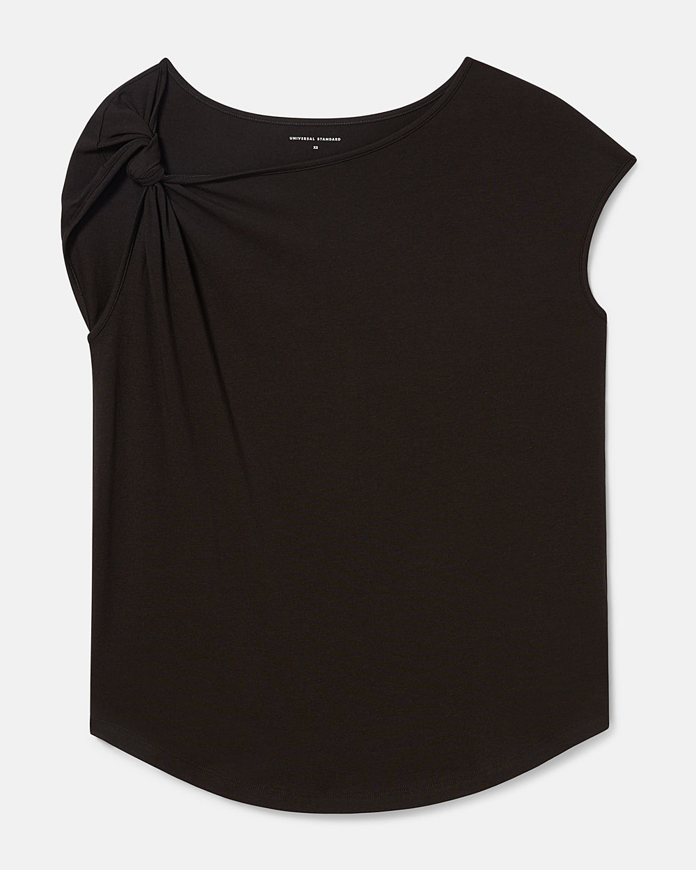Jersey Knot Top - Black