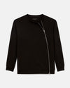Meridian Zip Pullover - Black