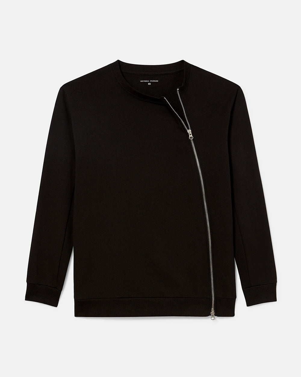 Meridian Zip Pullover - Black
