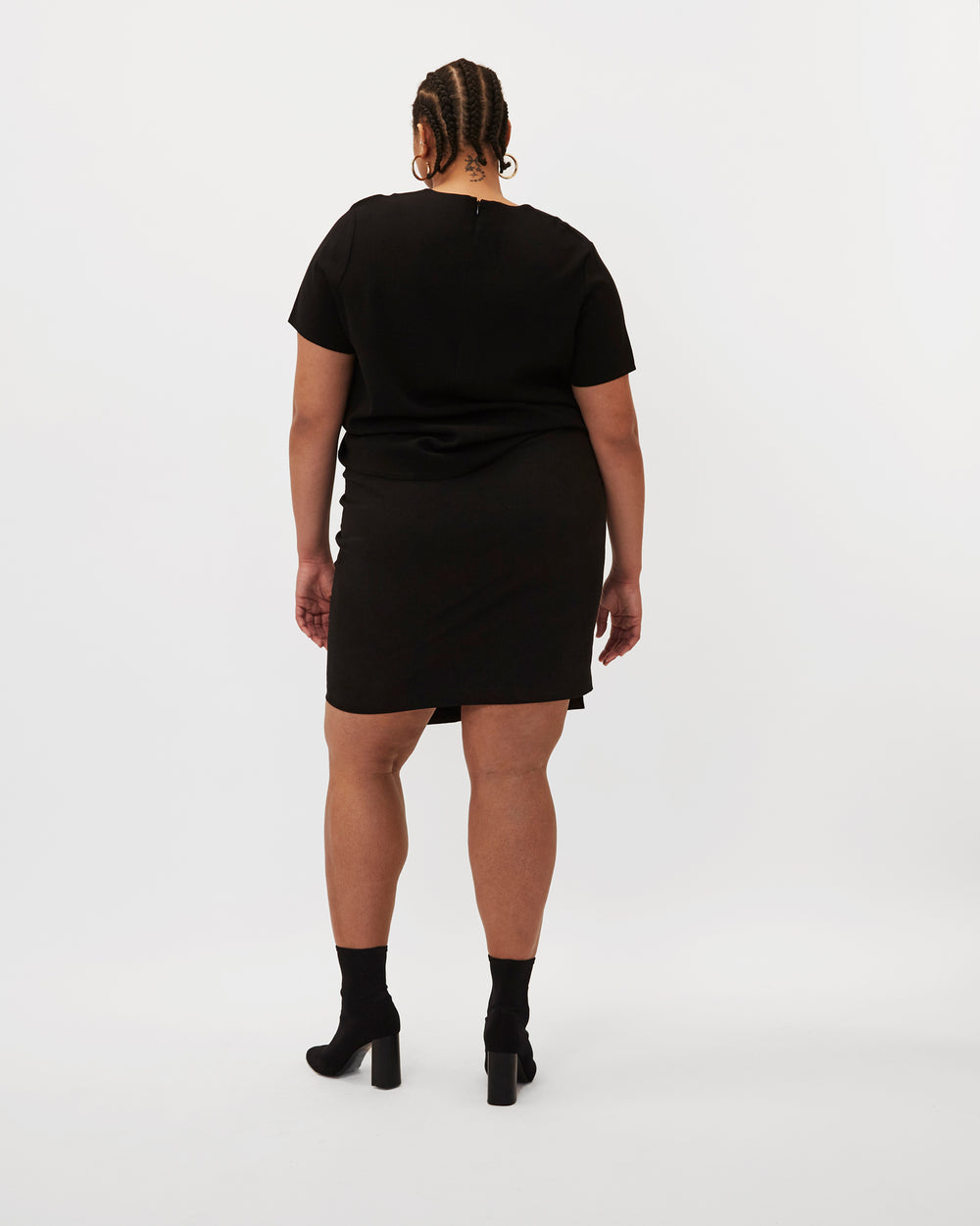 Ahr Apron Skirt - Black
