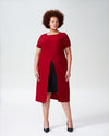Adda Tunic - Red Dahlia