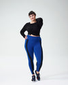 All Star Full Length Leggings - Royal Blue Mix Image Thumbnmail #1