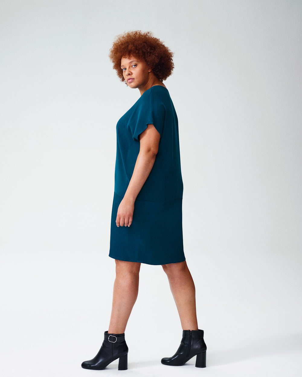 Avenir Dress - Teal