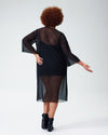 Thames Belle Fog Dress - Black Image Thumbnmail #3