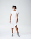 Crepe Augusta Geneva Dress - White