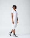 Crepe Augusta Geneva Dress - White