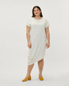 Crepe Augusta Geneva Dress - White