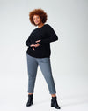 Dukono Thumbhole Sweater - Black