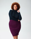 Danube Heavyweight Jersey Skirt - Eggplant