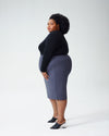 Danube Heavyweight Jersey Skirt - Slate Image Thumbnmail #2