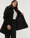 Derjon Trench Coat - Black