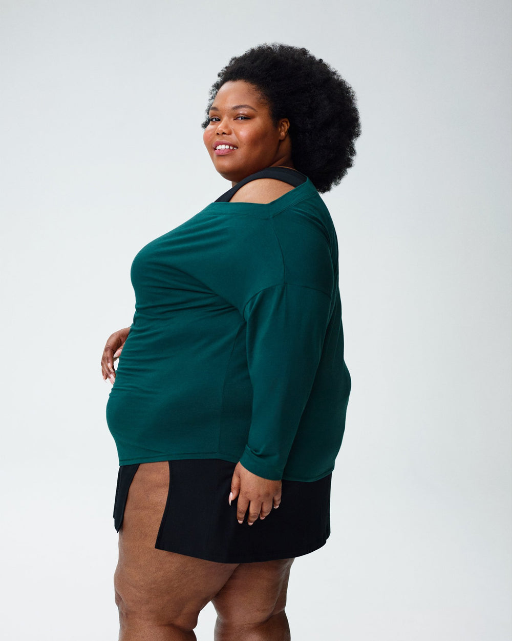 Dolci Top - Hunter Green