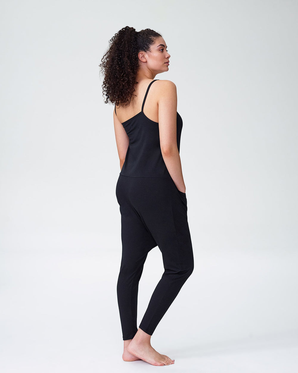 Jackson Sleeveless Jumpsuit - Black