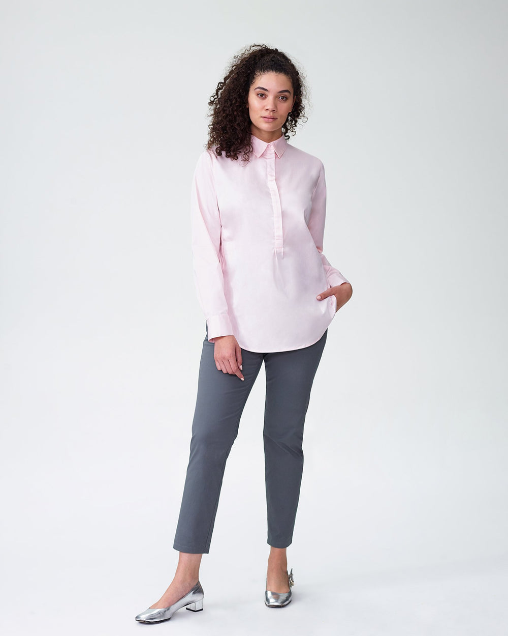 Elbe Shirt - Pale Pink