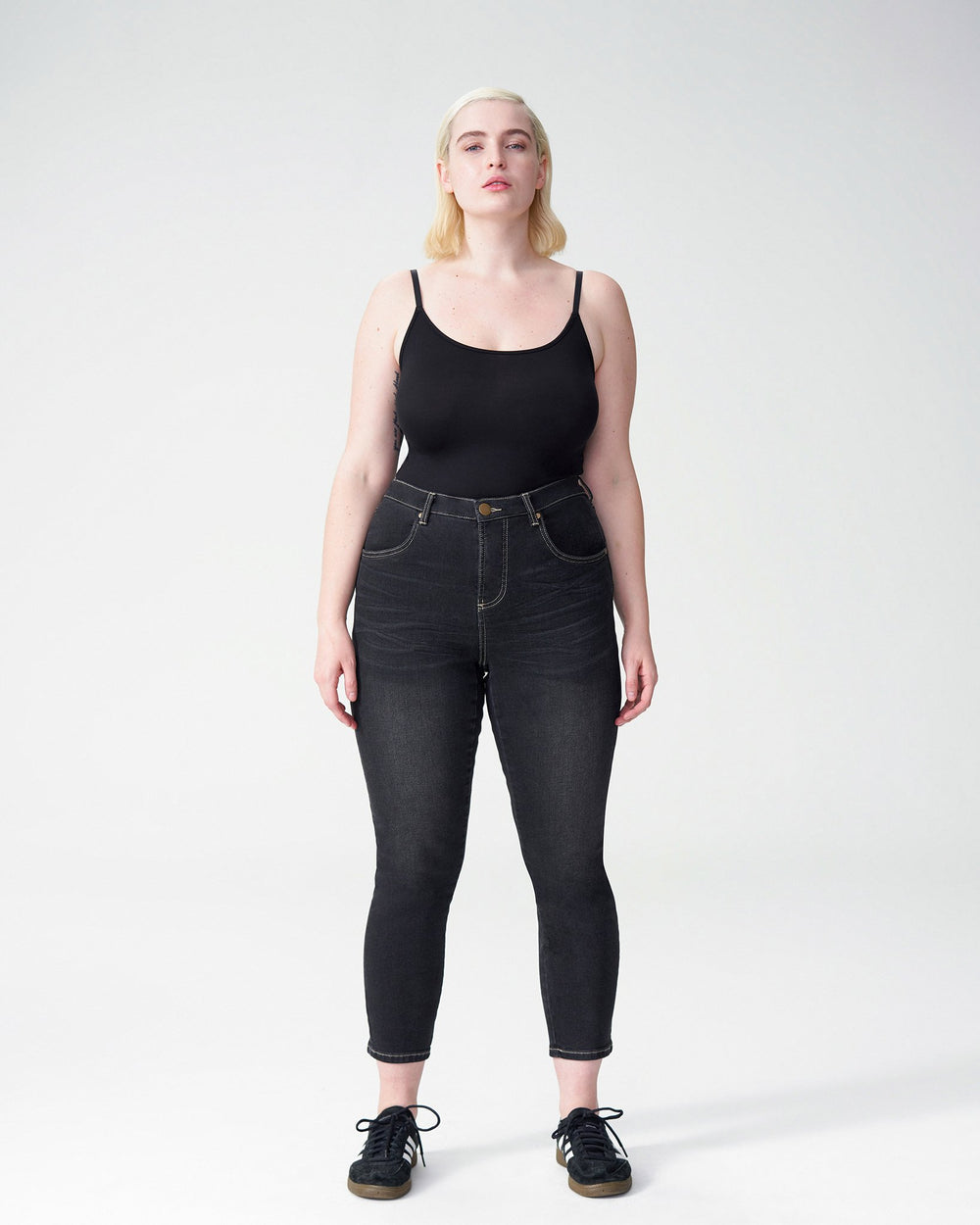 Seine Jeans 27 Inch - Distressed Black