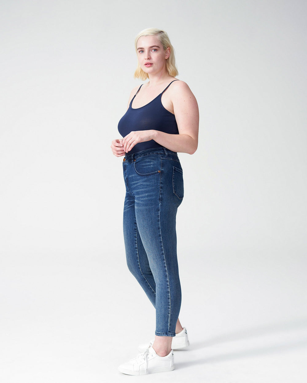 Seine Jeans 27 Inch - Distressed Blue