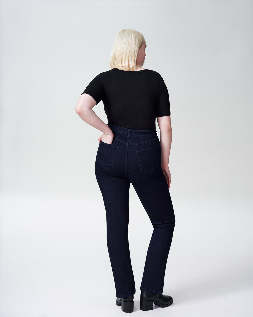 Foundation Short Sleeve Crew Neck Tee - Black