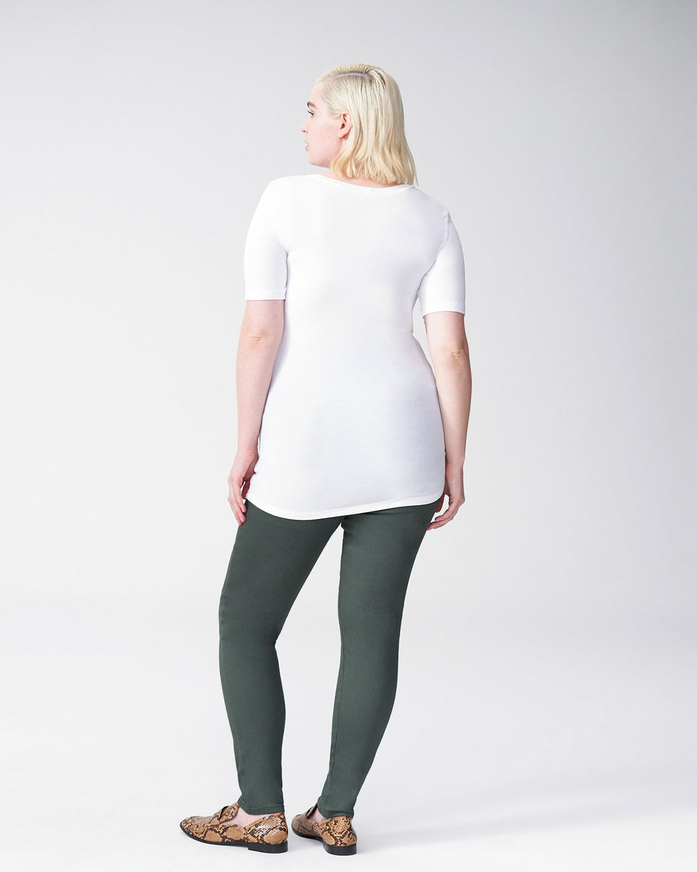 Foundation Short Sleeve Crew Neck Tee - White