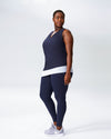 Freestyle 2 in 1 Tank - Navy/Powder Blue