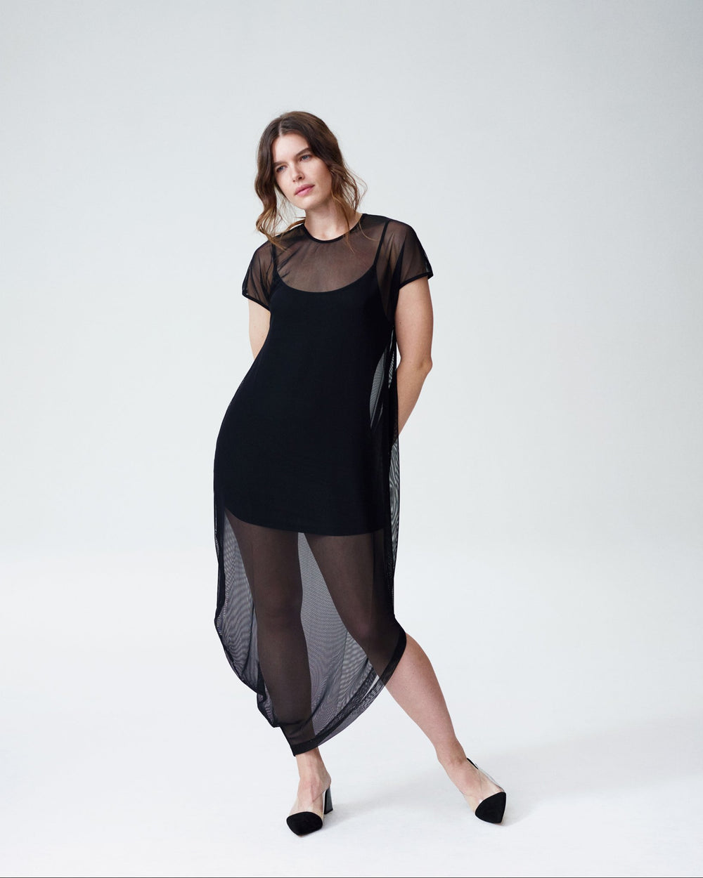 Geneva Fog Dress - Black
