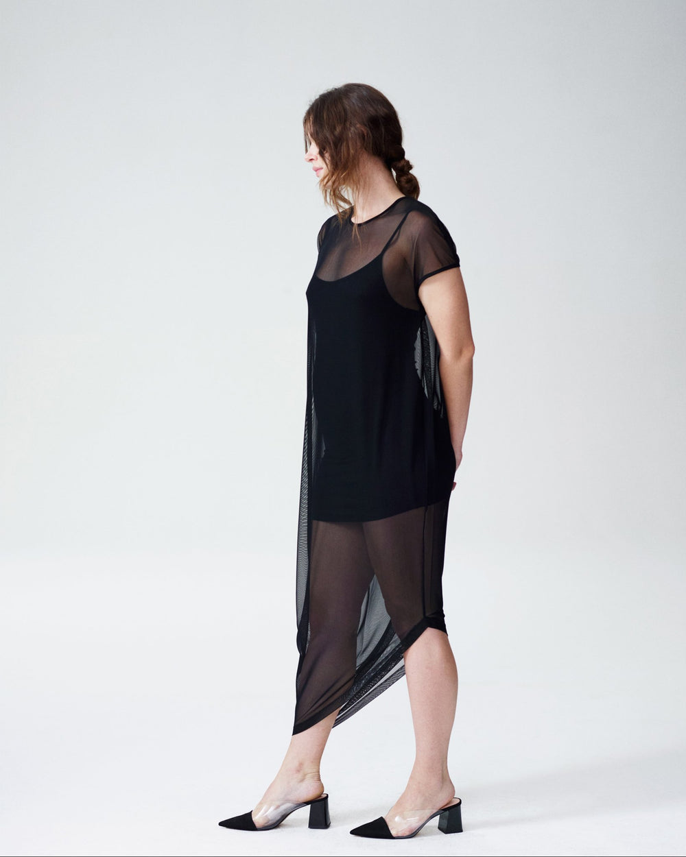 Geneva Fog Dress - Black