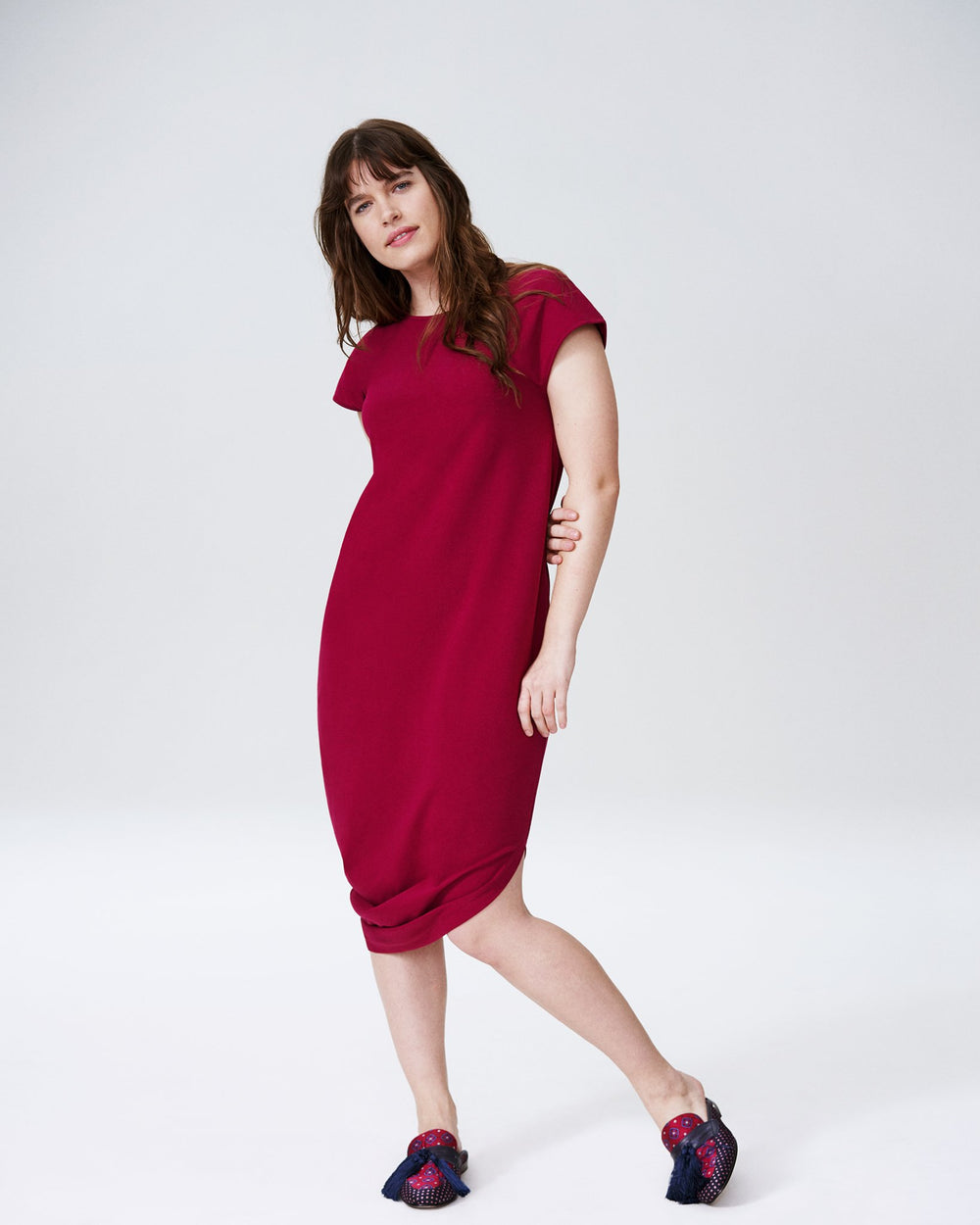 Geneva Dress - Berry