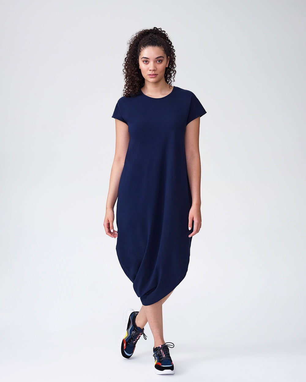 Geneva Dress - Navy