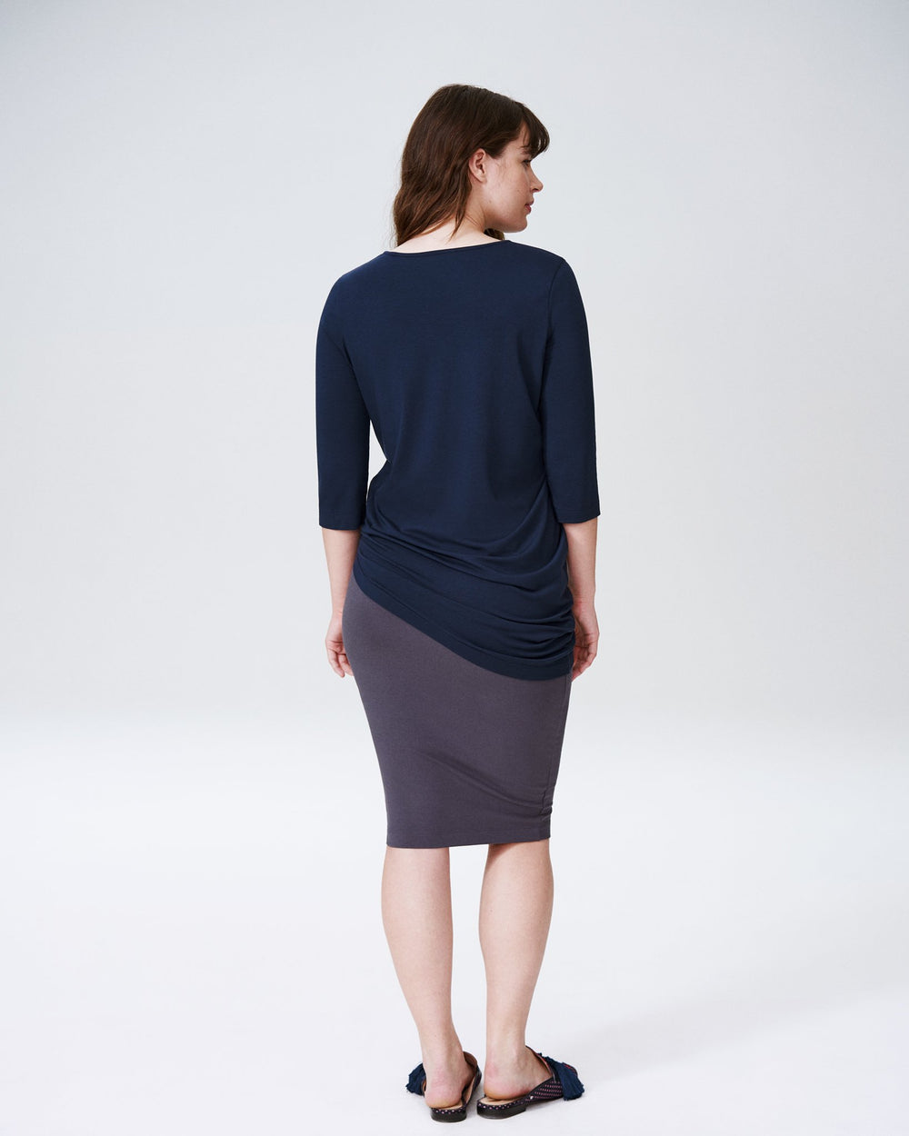 Genevette Top - Navy