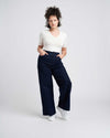 Carrie High Rise Wide Leg Jeans - Dark Indigo Image Thumbnmail #3