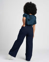 Carrie High Rise Wide Leg Jeans - Dark Indigo