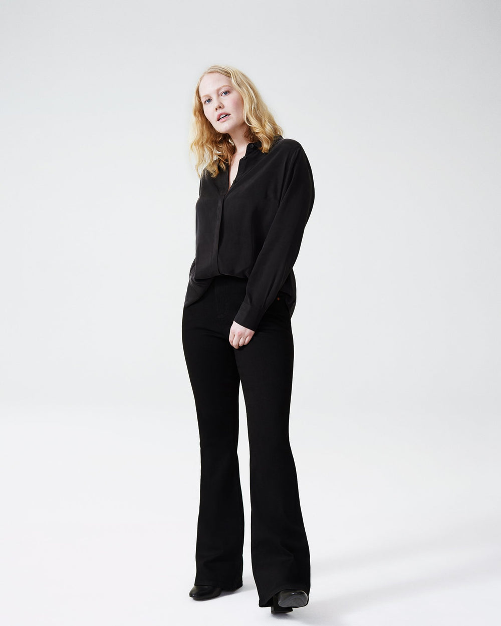 Kennedy Cupro Shirt - Black