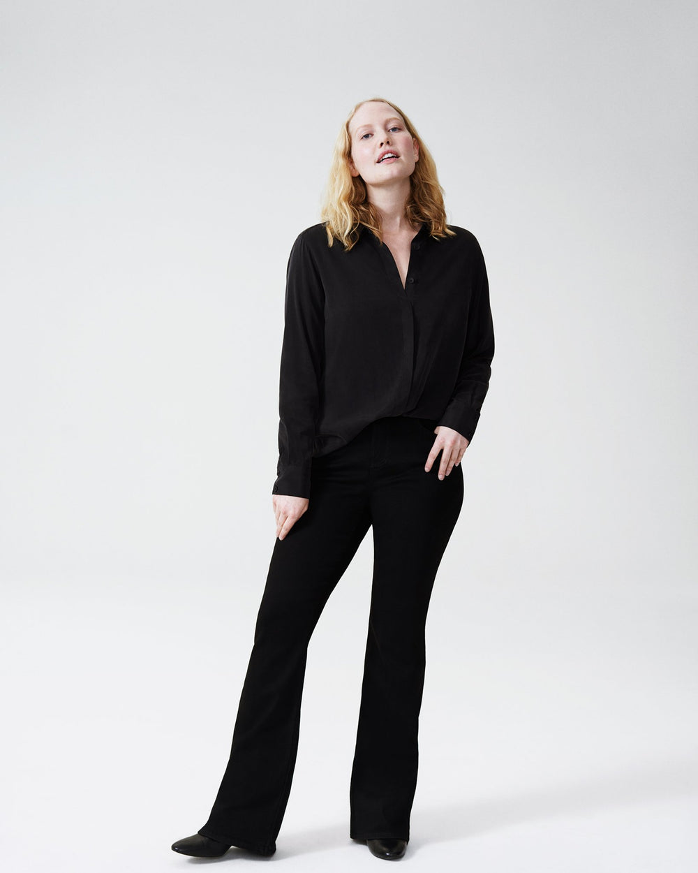 Kennedy Cupro Shirt - Black