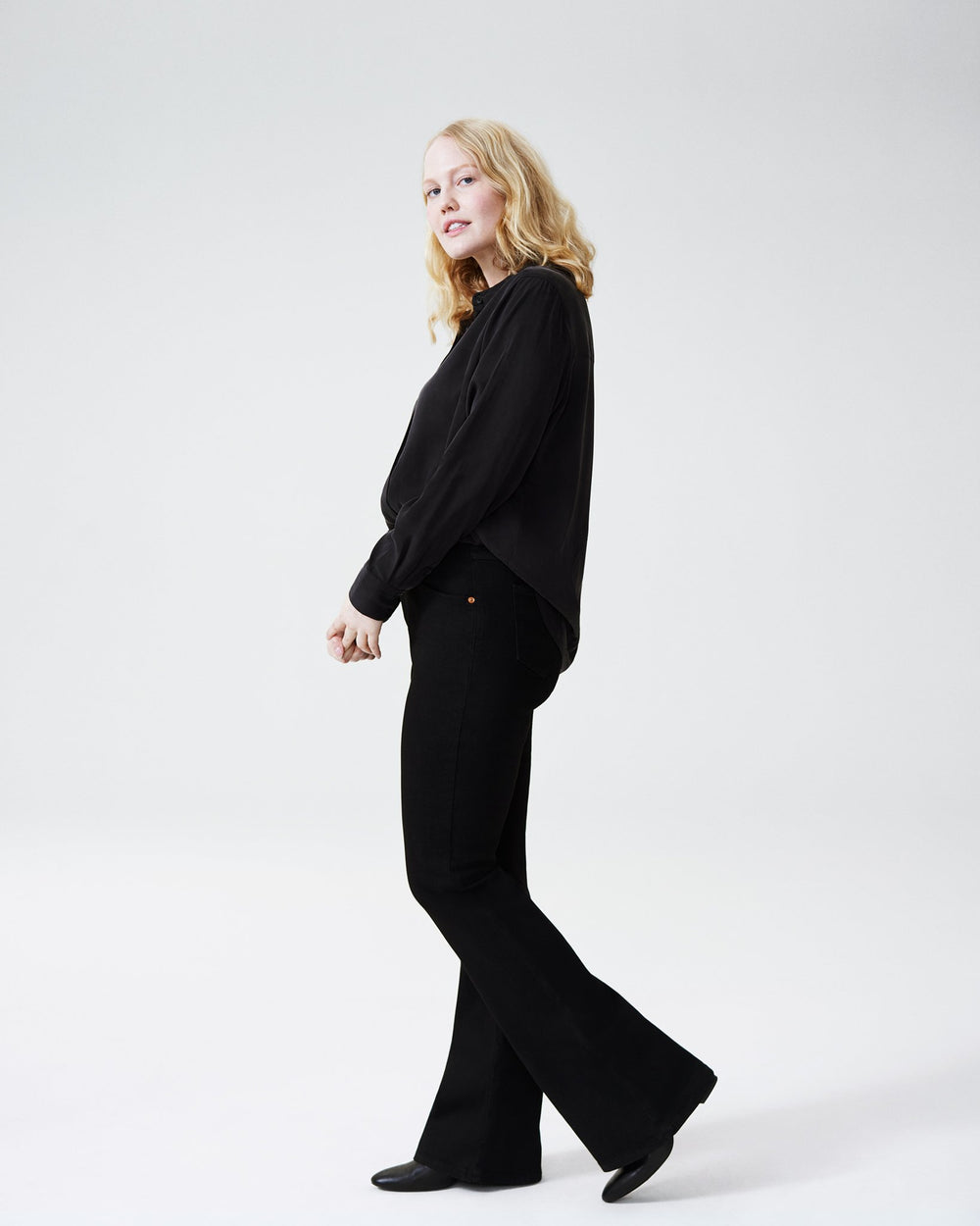 Kennedy Cupro Shirt - Black