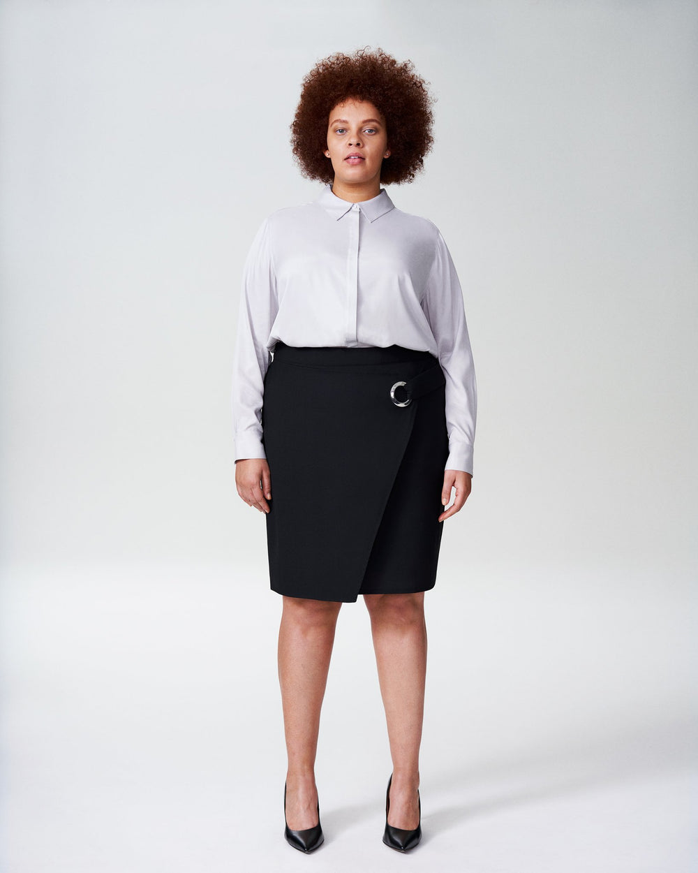 Kennedy Cupro Shirt - Dove Grey