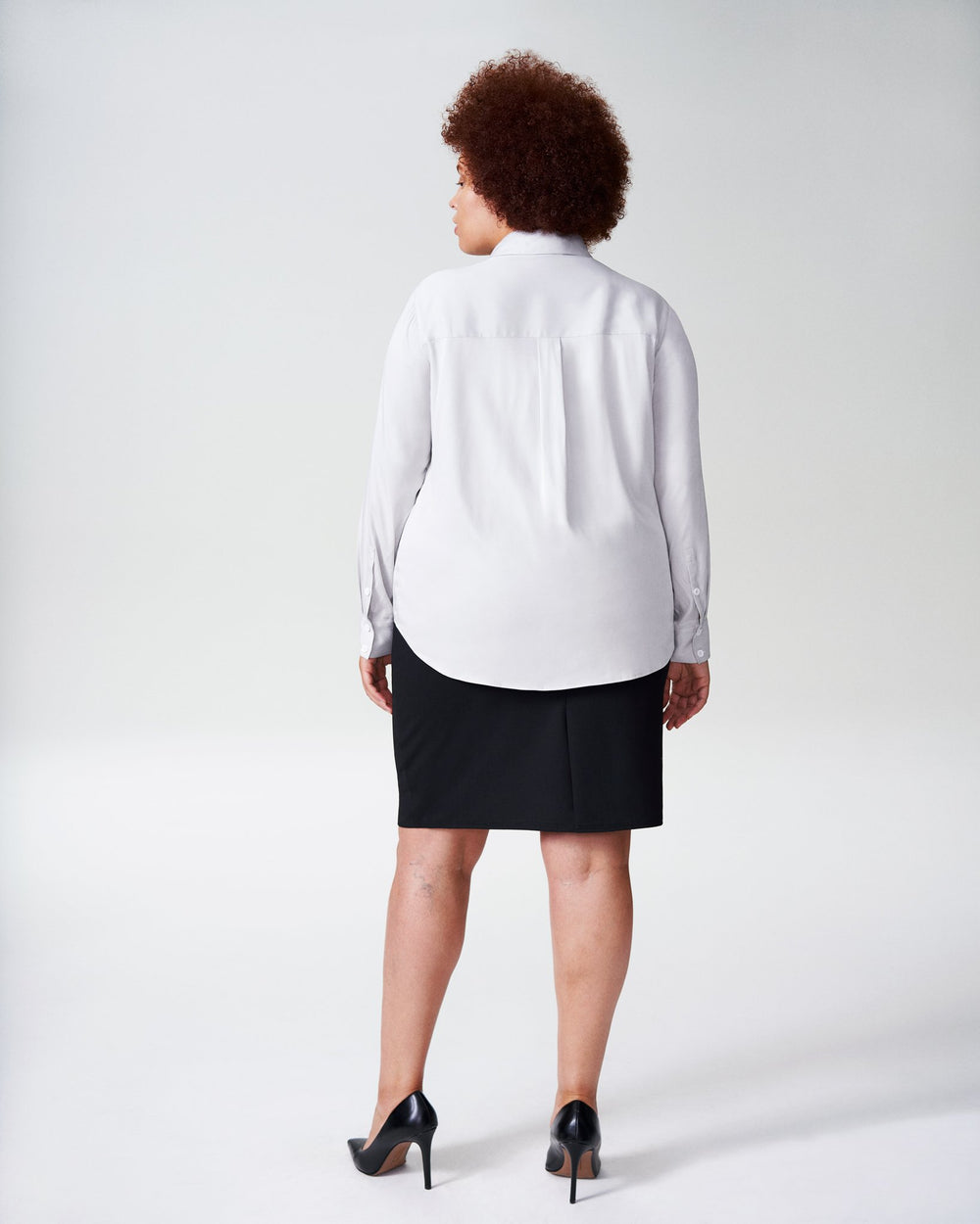 Kennedy Cupro Shirt - Dove Grey