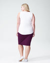 Loire Ribbed Tank - White
