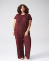 Holley Jersey Jumpsuit - Brown