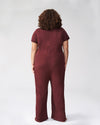 Holley Jersey Jumpsuit - Brown
