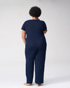 Holley Jersey Jumpsuit - Navy
