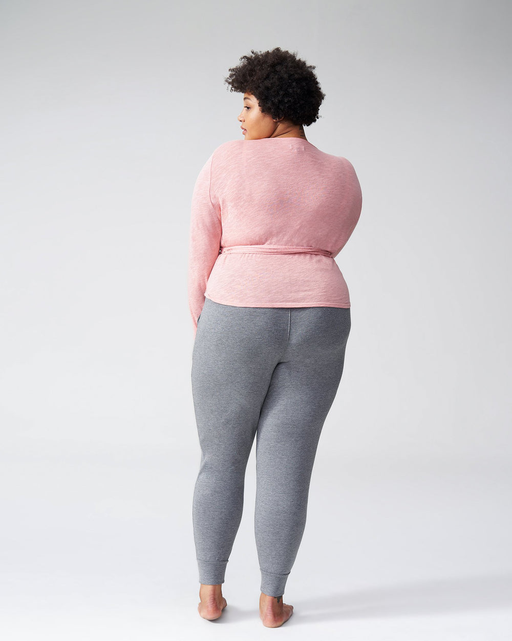 Billie Wrap Top - Rose