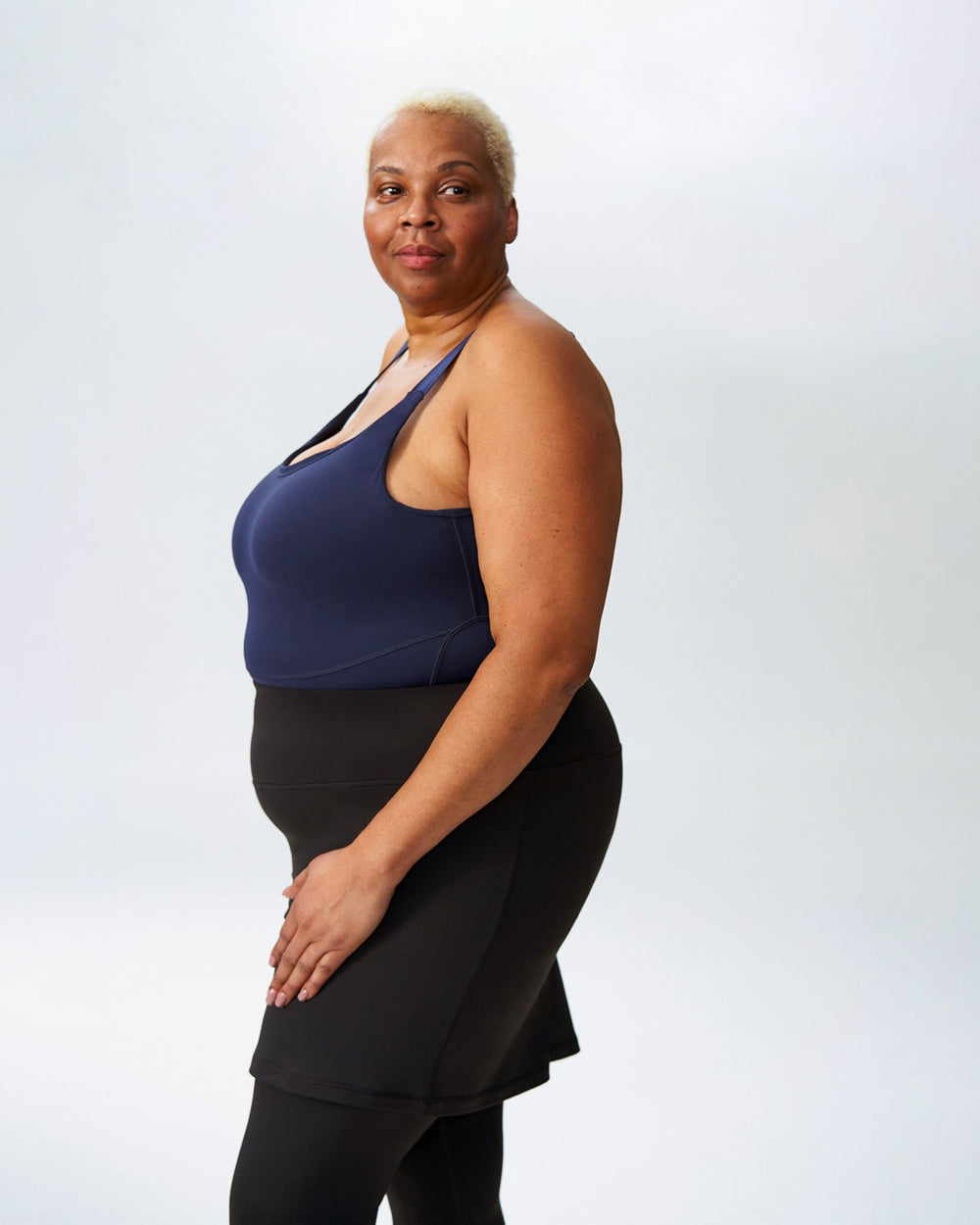 MVP 2 in 1 Skirted Leggings - Black