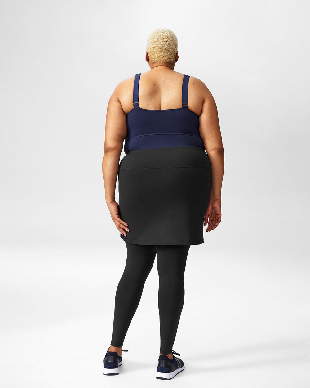 MVP 2 in 1 Skirted Leggings - Black