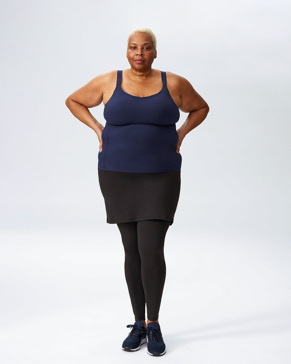 MVP 2 in 1 Skirted Leggings - Black