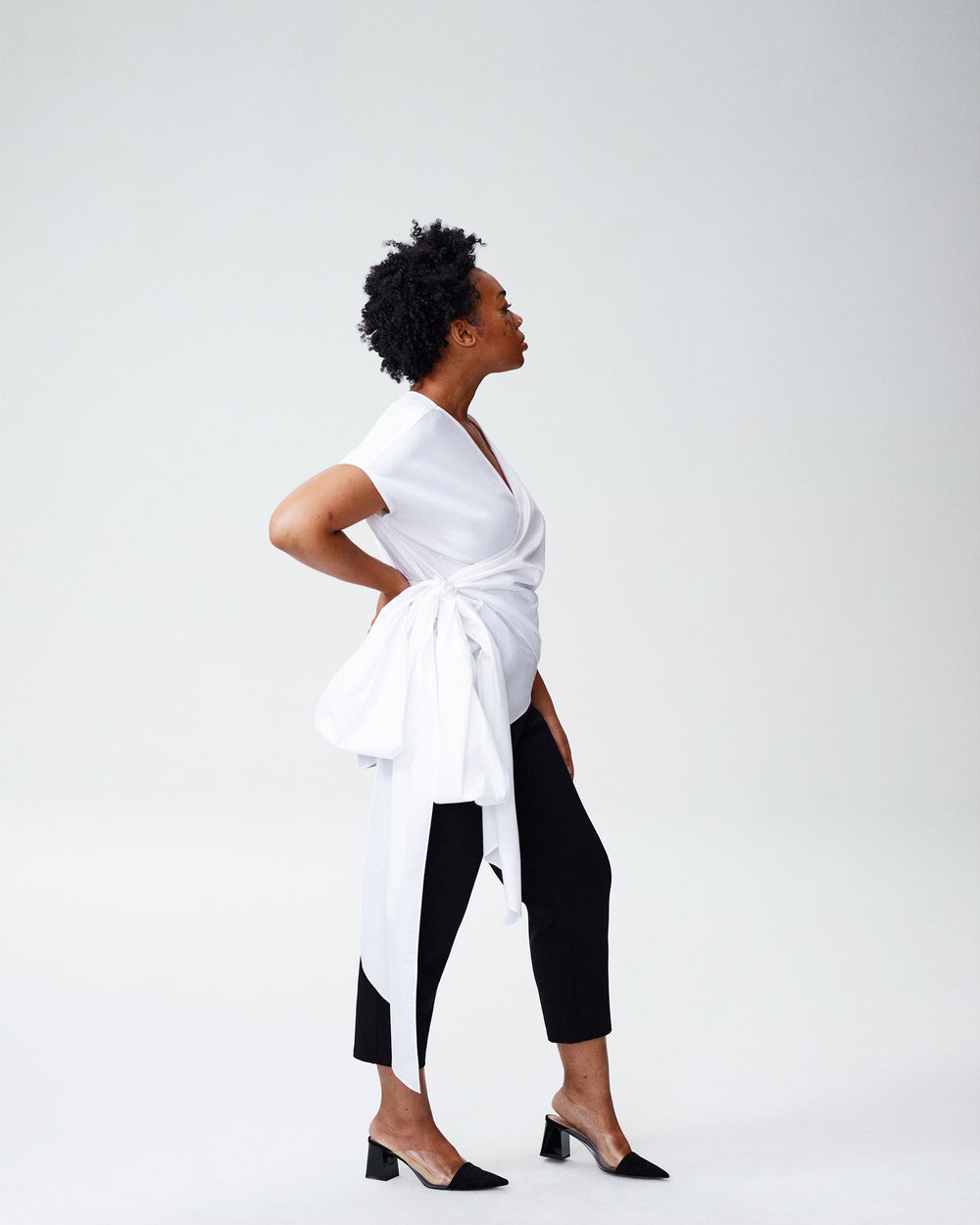 Marano Wrap Top - White