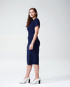 Mary Dress - Navy