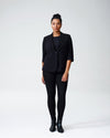 Meg Short Blazer - Black