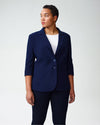 Meg Short Blazer - Navy
